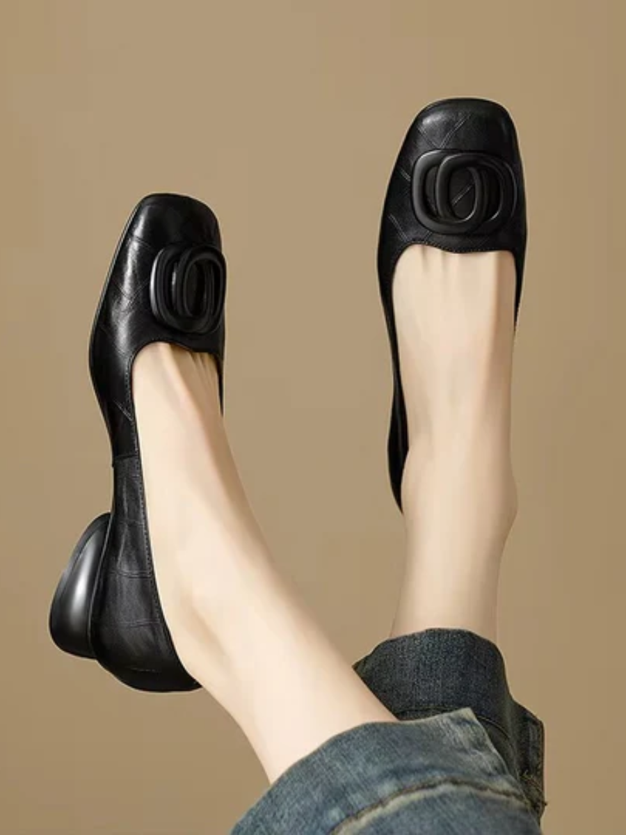 OPIUM | FLATS DE CUERO