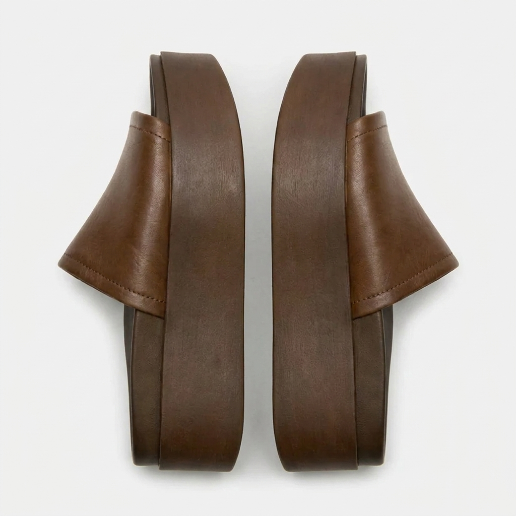 ARWINN | SANDALIAS PLATAFORMA DE CUERO
