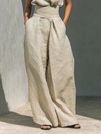 VENACIA™ | CONJUNTO MINIMALISTA TOP Y PANTALÓN ANCHO