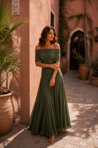 VESTIDO DE TOLEDO EN VERDE