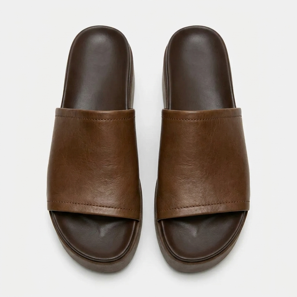 ARWINN | SANDALIAS PLATAFORMA DE CUERO