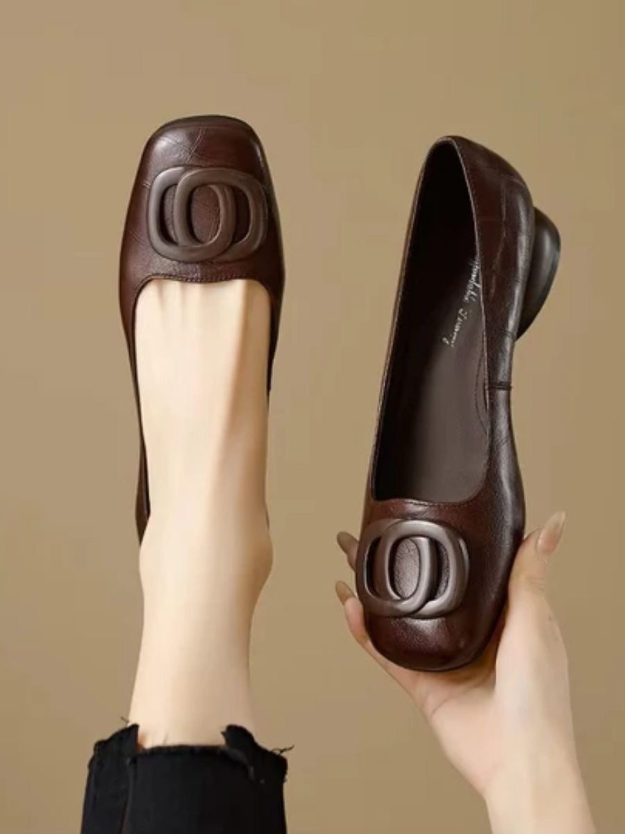 OPIUM | FLATS DE CUERO