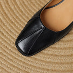 MARISOL | TACONES BAJOS DE PUNTA CUADRADA