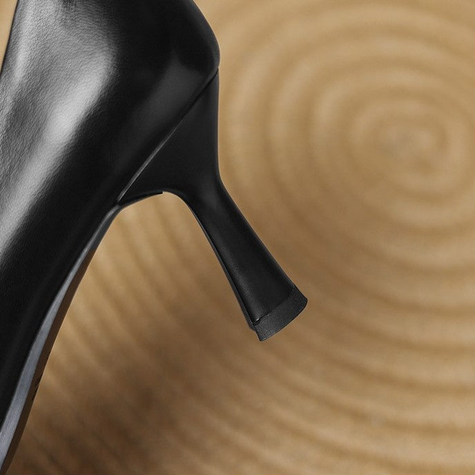 MARISOL | TACONES BAJOS DE PUNTA CUADRADA