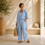 ISABELA™ | CONJUNTO DE LINO PREMIUM 3 PIEZAS