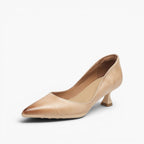 CALENNE | ZAPATOS DE TACÓN BAJO DE PIEL