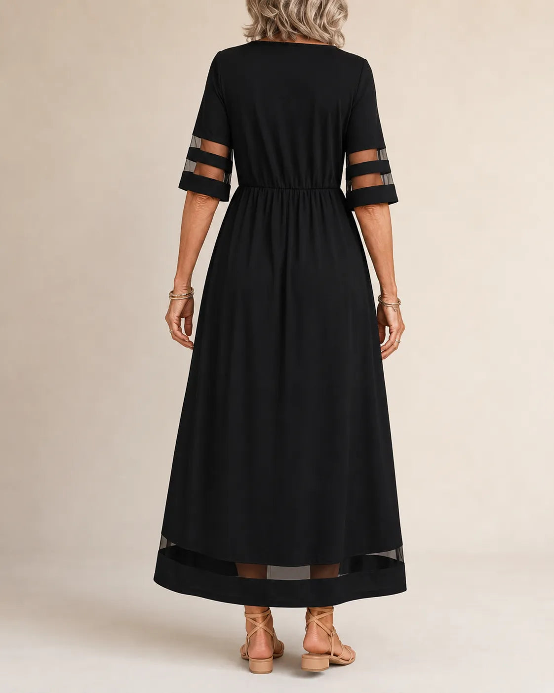 AUBREY™ | VESTIDO MIDI FAVORECEDOR QUE DISIMULA LA BARRIGA