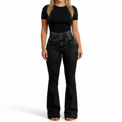 DOM | JEANS DE TIRO ALTO