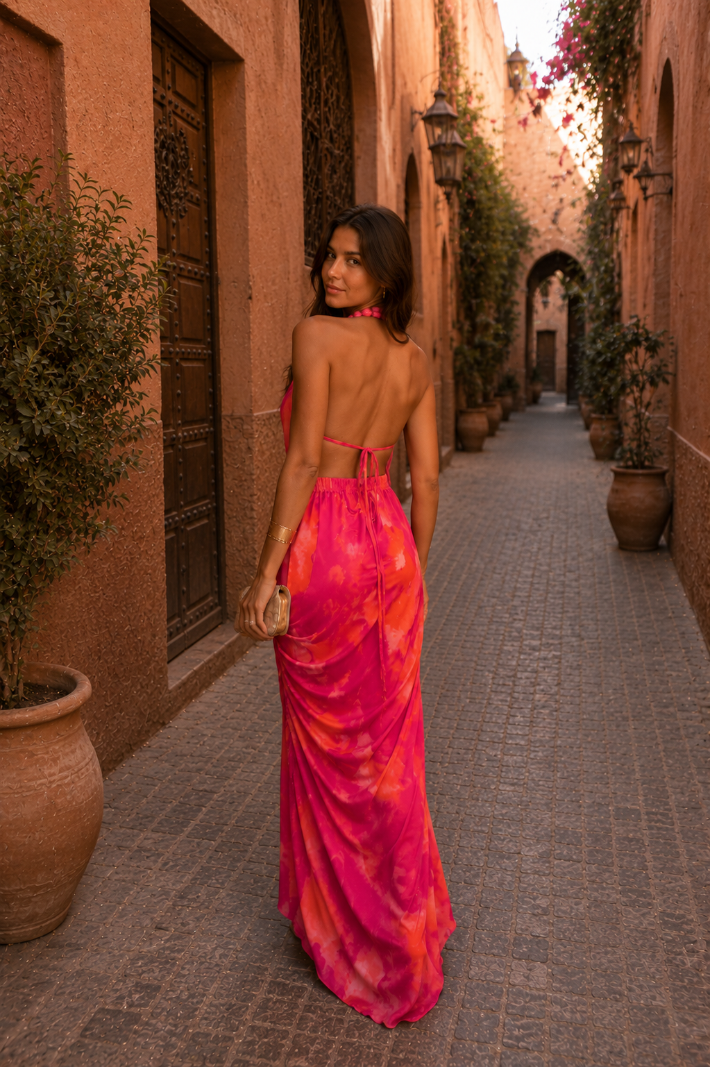 VESTIDO BRILLO DEL ATARDECER