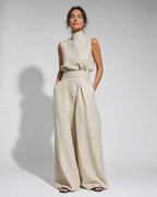 VENACIA™ | CONJUNTO MINIMALISTA TOP Y PANTALÓN ANCHO