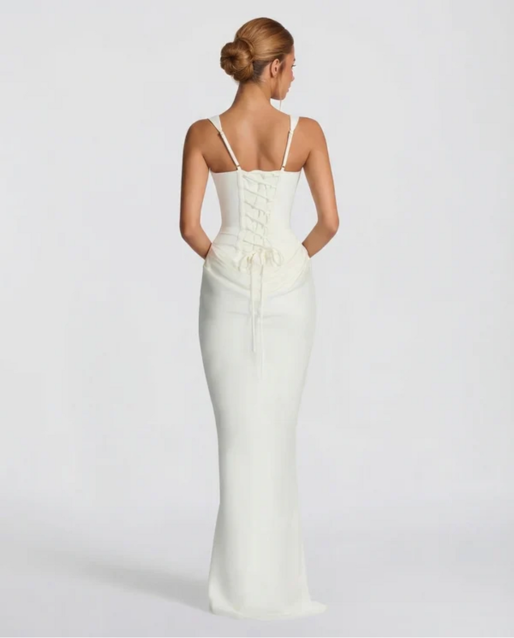MARIETTA | VESTIDO LARGO RELOJ DE ARENA