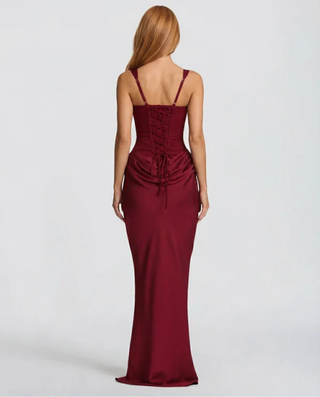 MARIETTA | VESTIDO LARGO RELOJ DE ARENA