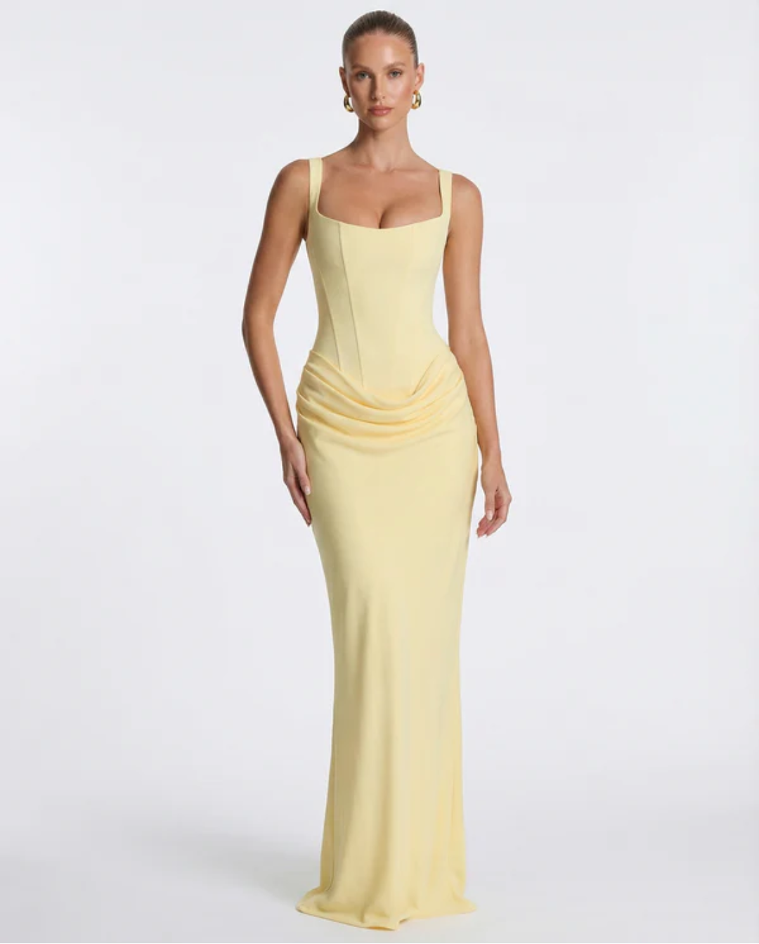 MARIETTA | VESTIDO LARGO RELOJ DE ARENA