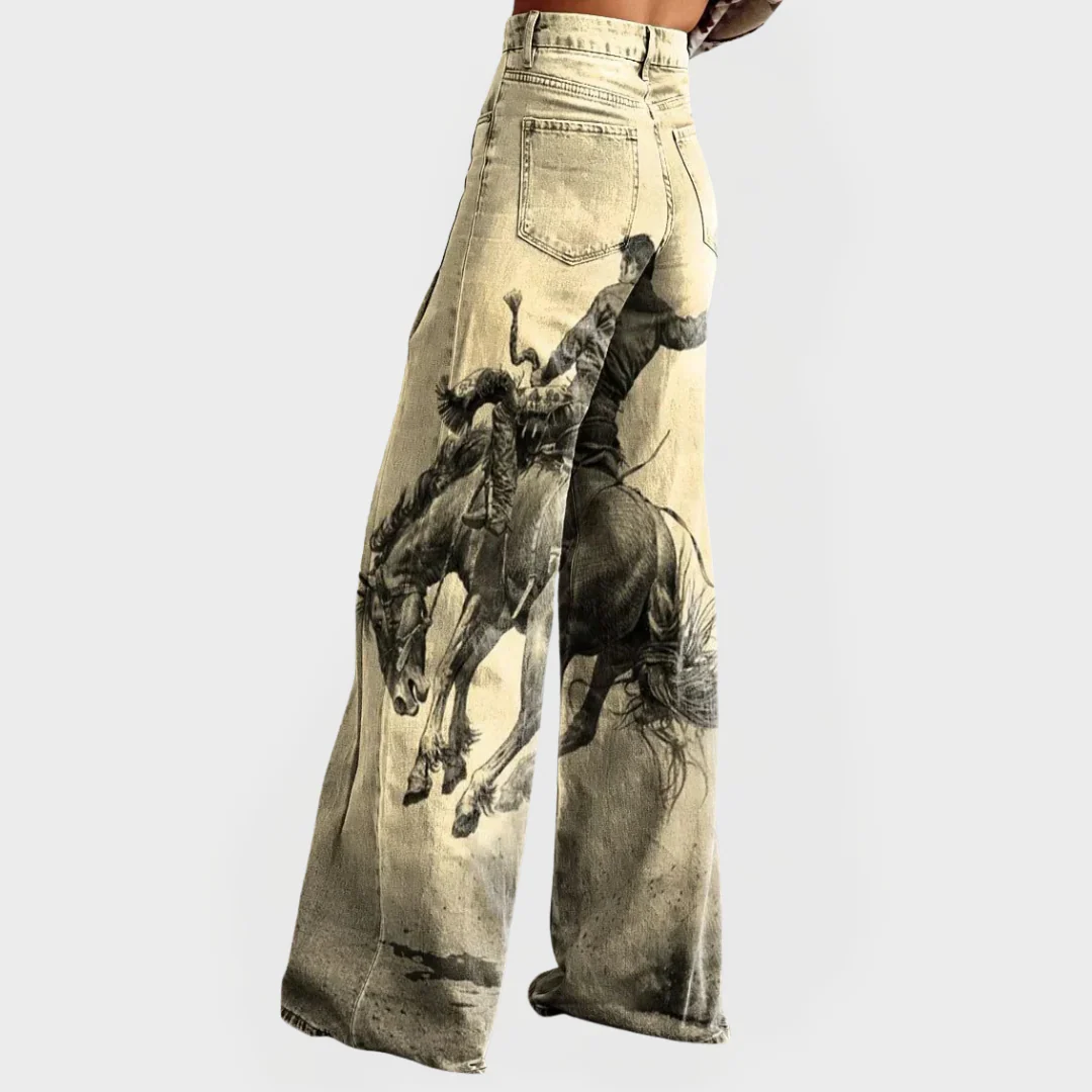DIPLOMATIC | VAQUEROS OVERSIZE DE CORTE ANCHO