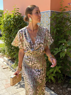 VELMONTE | VESTIDO ESTAMPADO PRIMAVERA
