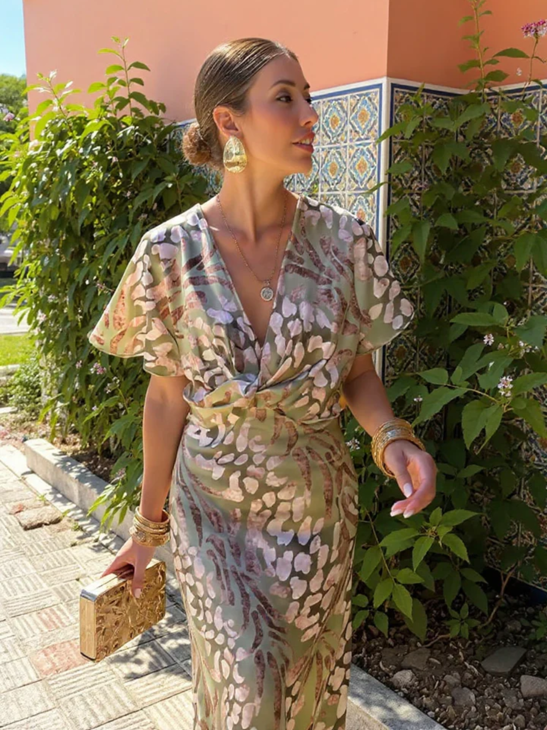VELMONTE | VESTIDO ESTAMPADO PRIMAVERA