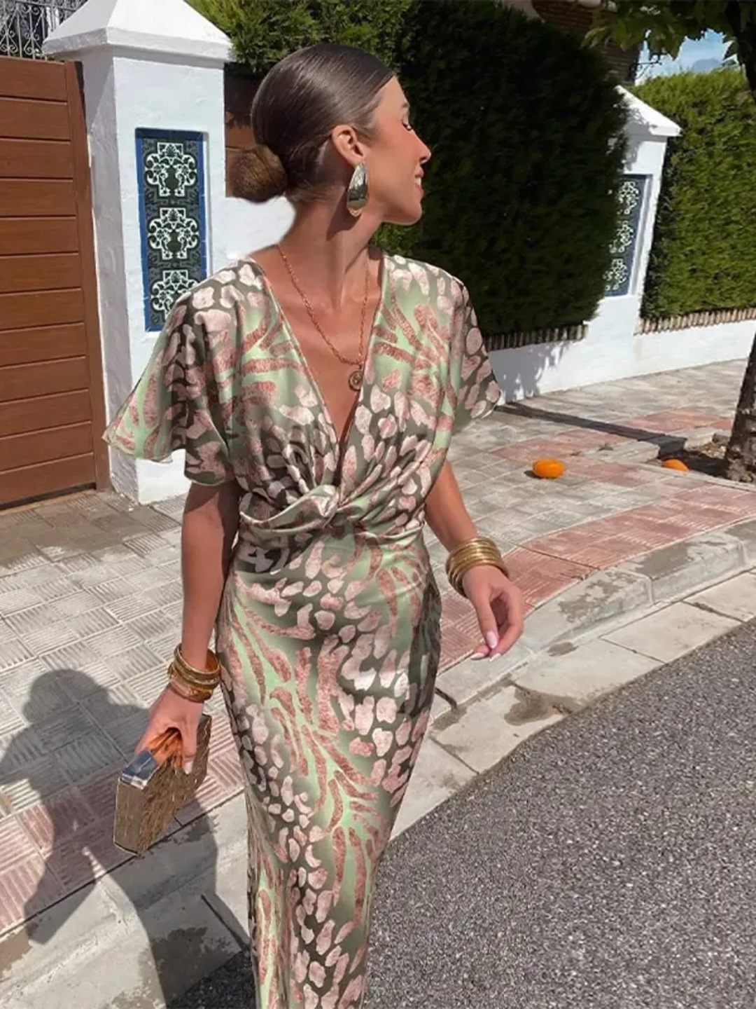 VELMONTE | VESTIDO ESTAMPADO PRIMAVERA