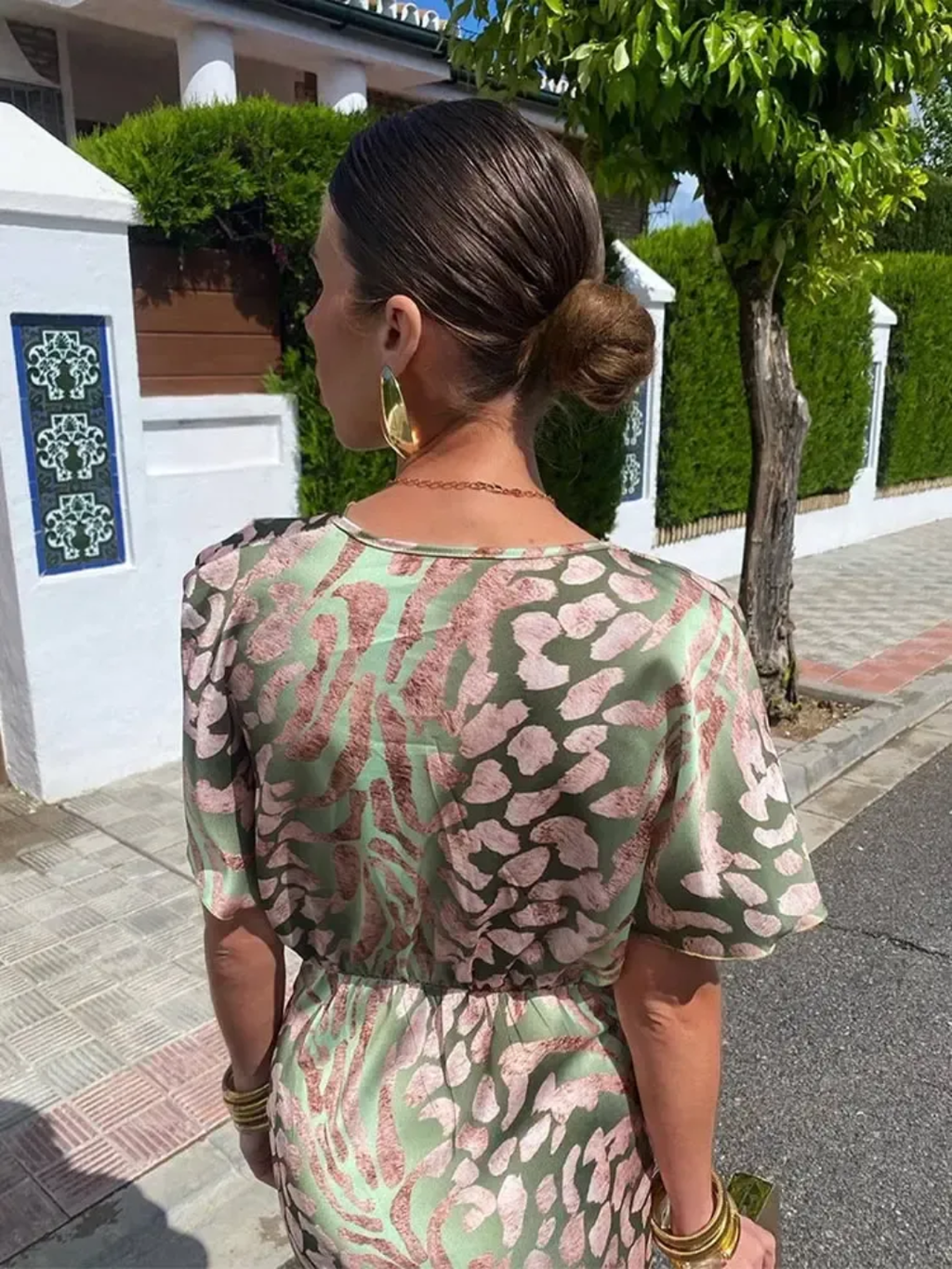 VELMONTE | VESTIDO ESTAMPADO PRIMAVERA