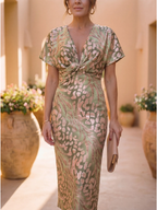 VELMONTE | VESTIDO ESTAMPADO PRIMAVERA