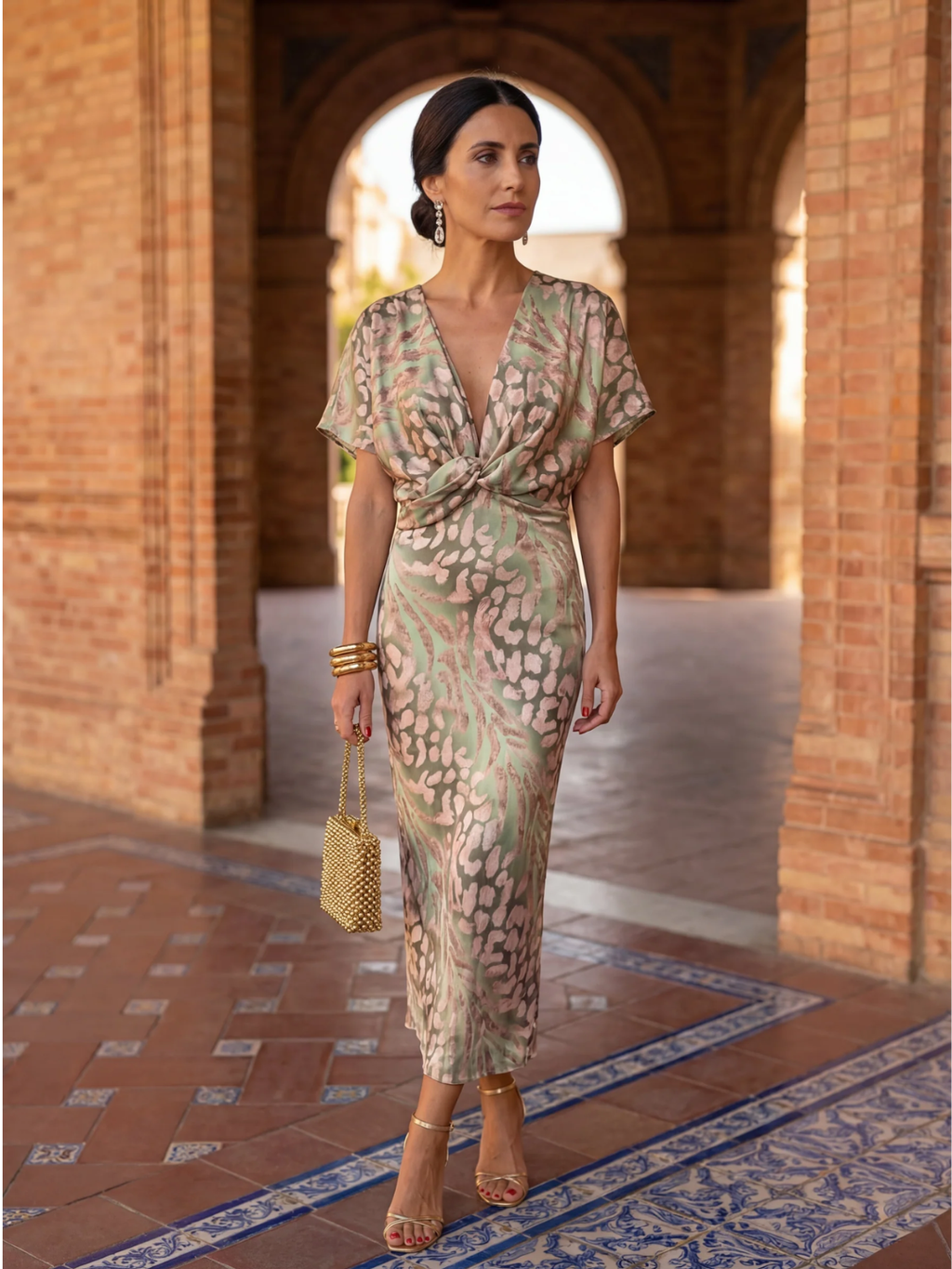 VELMONTE | VESTIDO ESTAMPADO PRIMAVERA