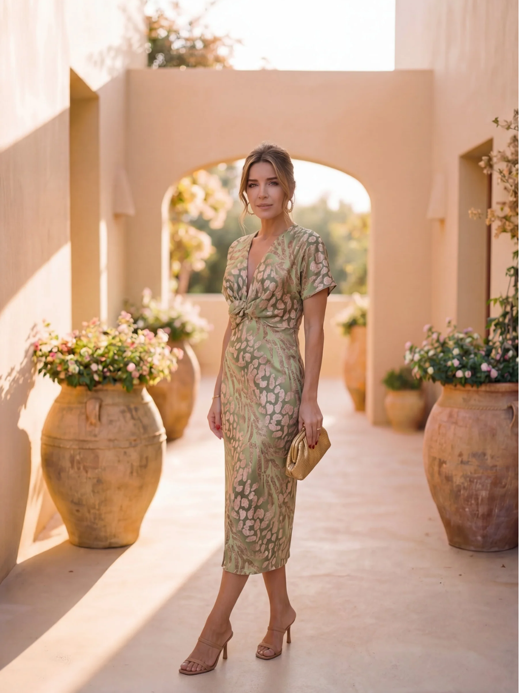 VELMONTE | VESTIDO ESTAMPADO PRIMAVERA