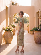 VELMONTE | VESTIDO ESTAMPADO PRIMAVERA