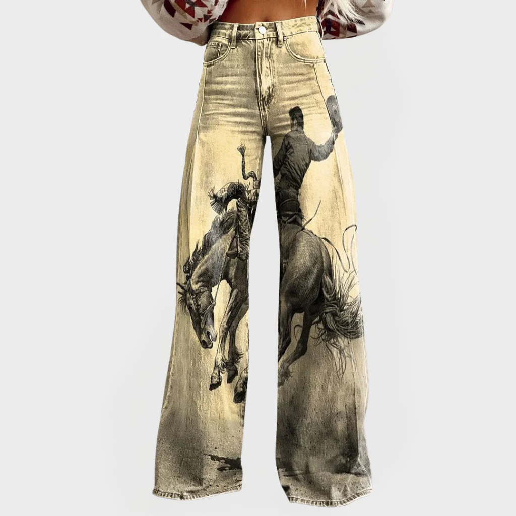 DIPLOMATIC | VAQUEROS OVERSIZE DE CORTE ANCHO