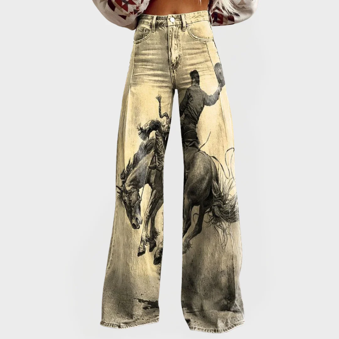 DIPLOMATIC | VAQUEROS OVERSIZE DE CORTE ANCHO