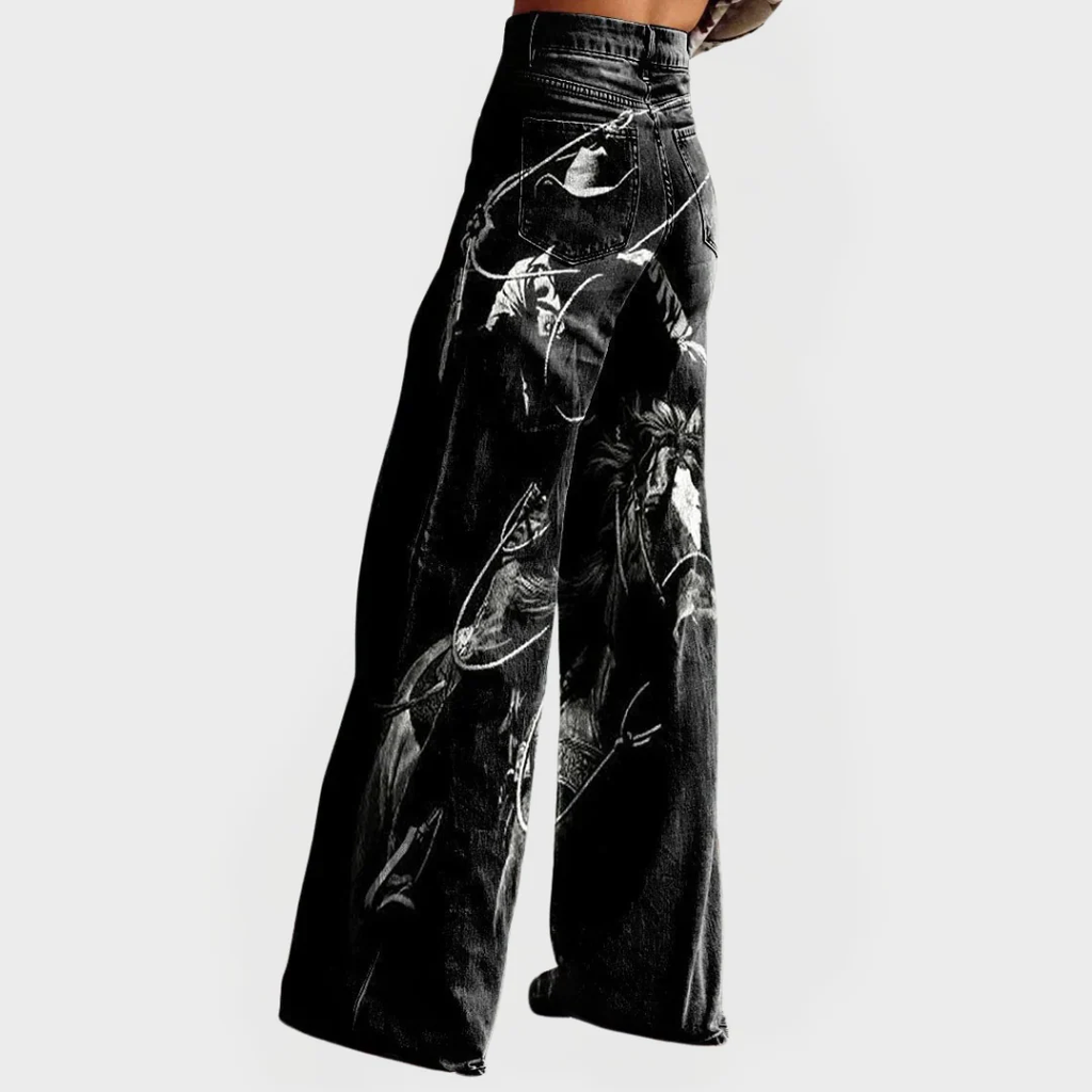 BOBE | VAQUEROS OVERSIZE DE CORTE ANCHO