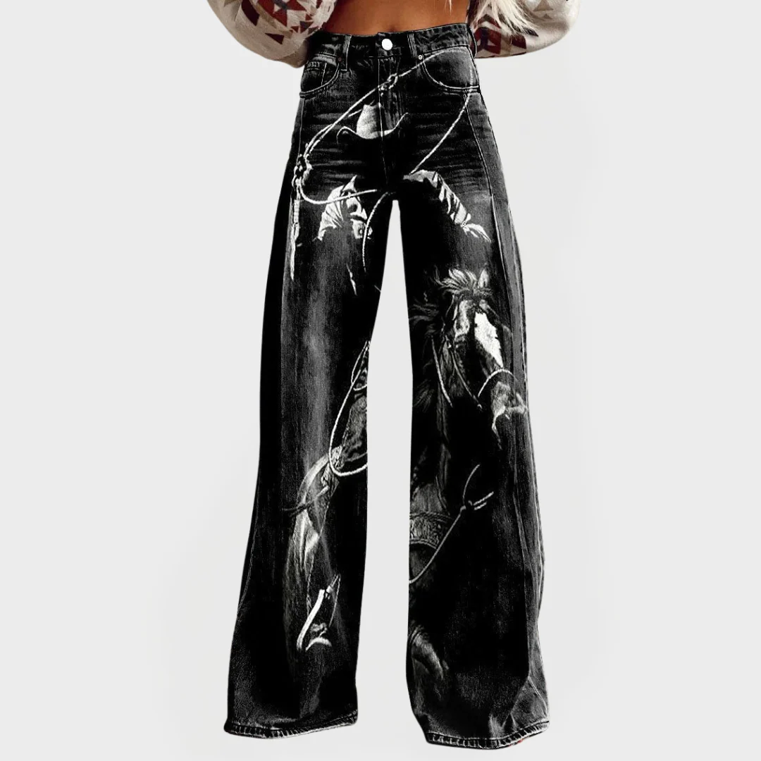 BOBE | VAQUEROS OVERSIZE DE CORTE ANCHO