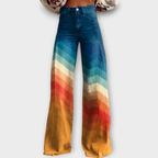 RAINBOW | VAQUEROS OVERSIZE DE CORTE ANCHO