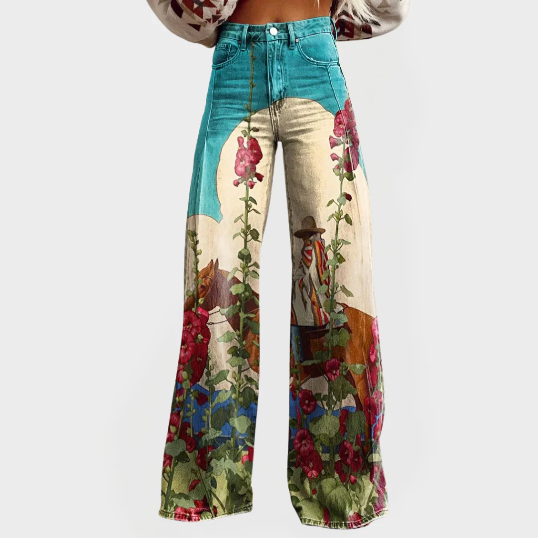 FRANGELICO | VAQUEROS OVERSIZE DE CORTE ANCHO