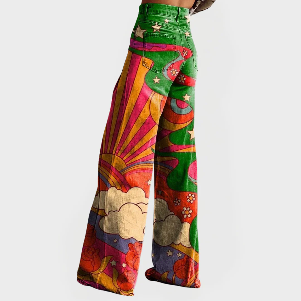 SUNSET | VAQUEROS OVERSIZE DE CORTE ANCHO