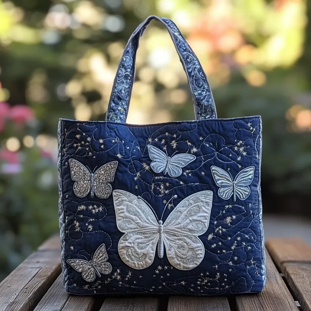 AZÚL MARIPOSA | BOLSO ARTESANAL