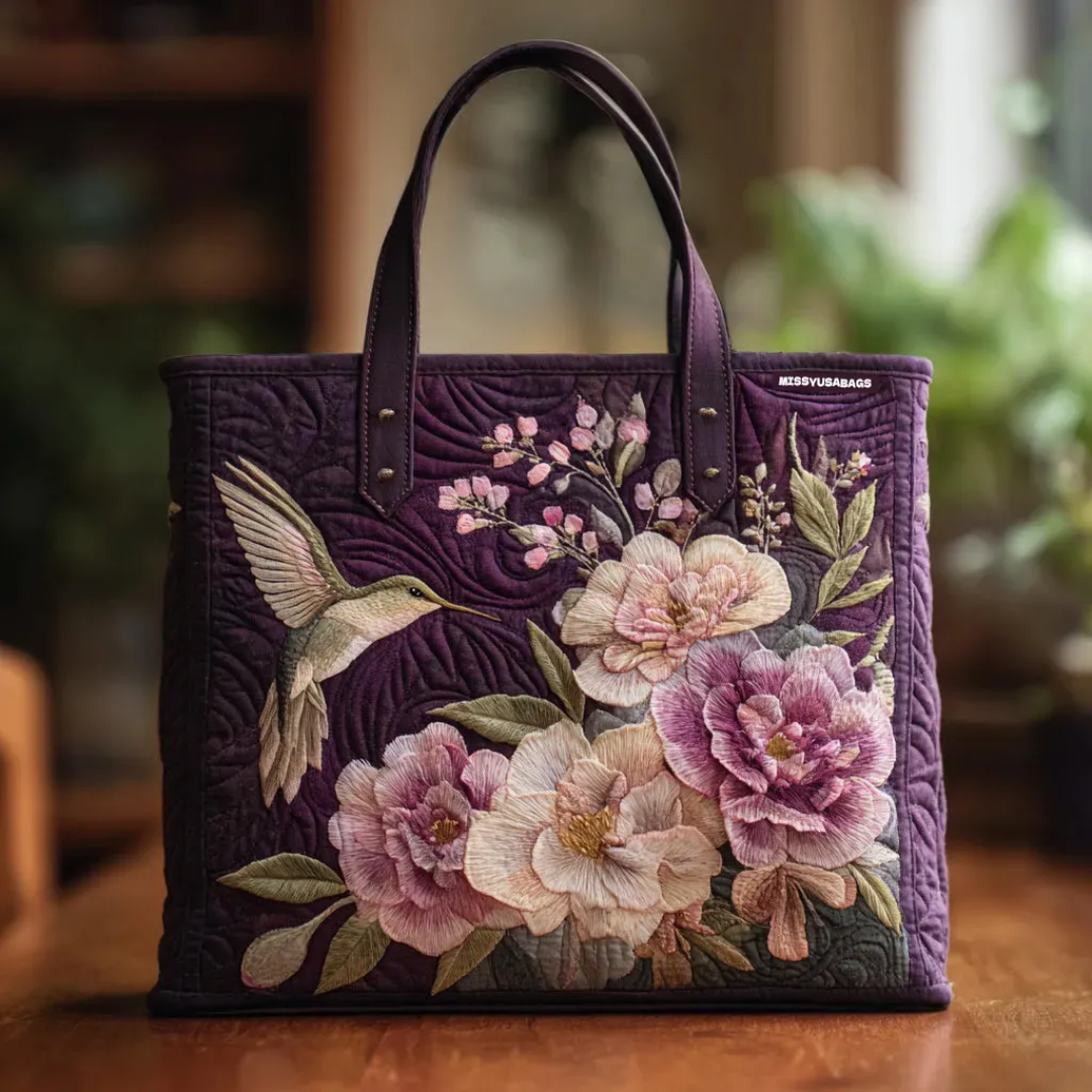 COLIBRÍ VIOLETA | BOLSO ARTESANAL