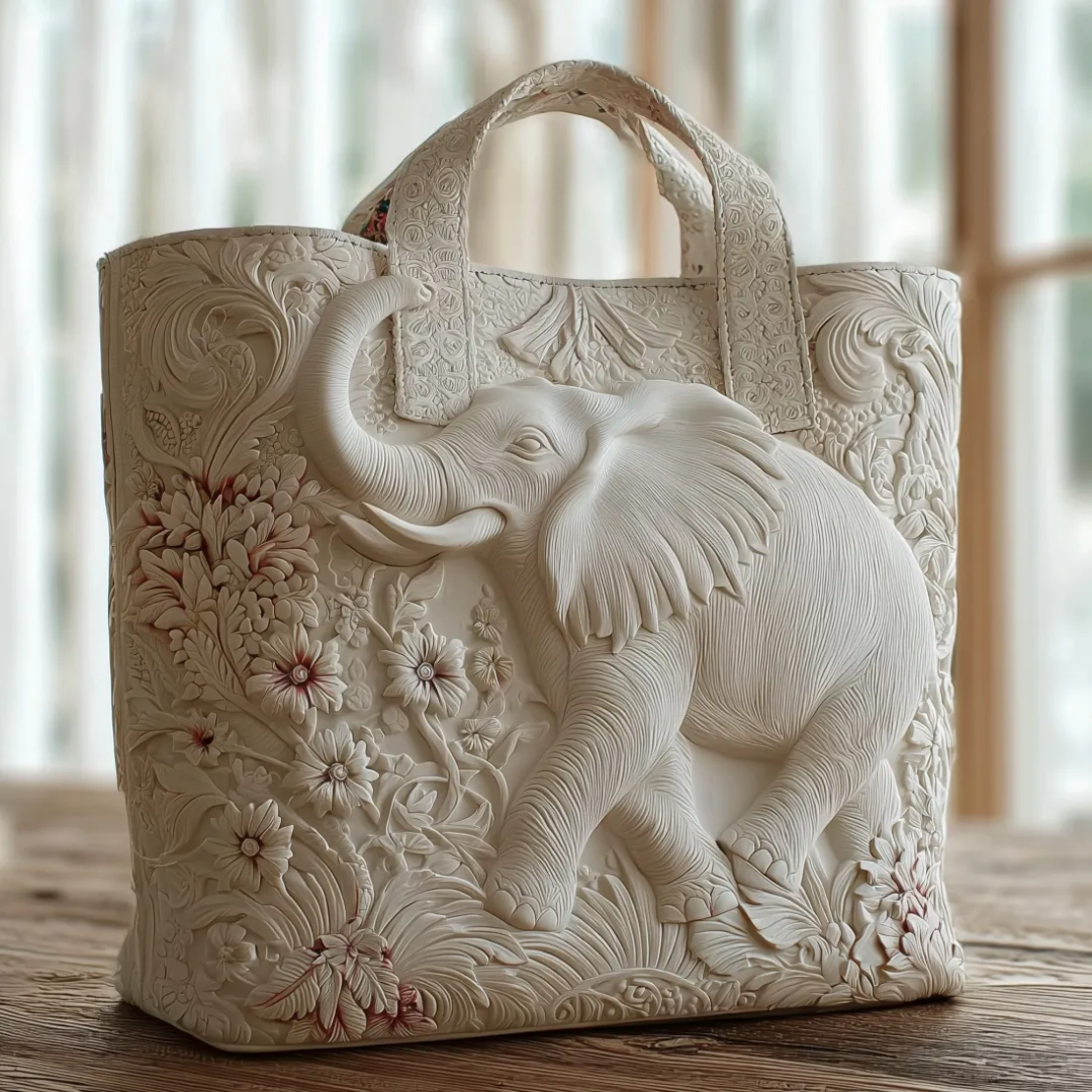 ELEFANTE BLANCO | BOLSO ARTESANAL