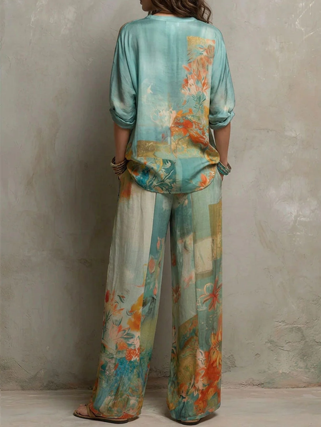 GINEVRA | CONJUNTO FLORAL VERANIEGO