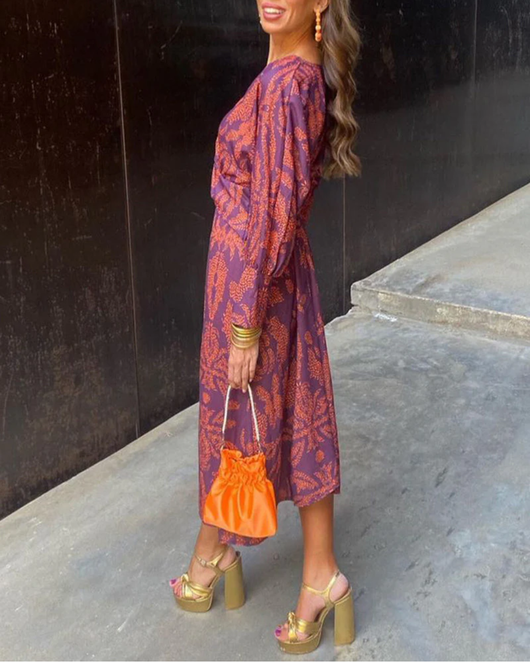 FRANCESCA | VESTIDO MIDI PRIMAVERA
