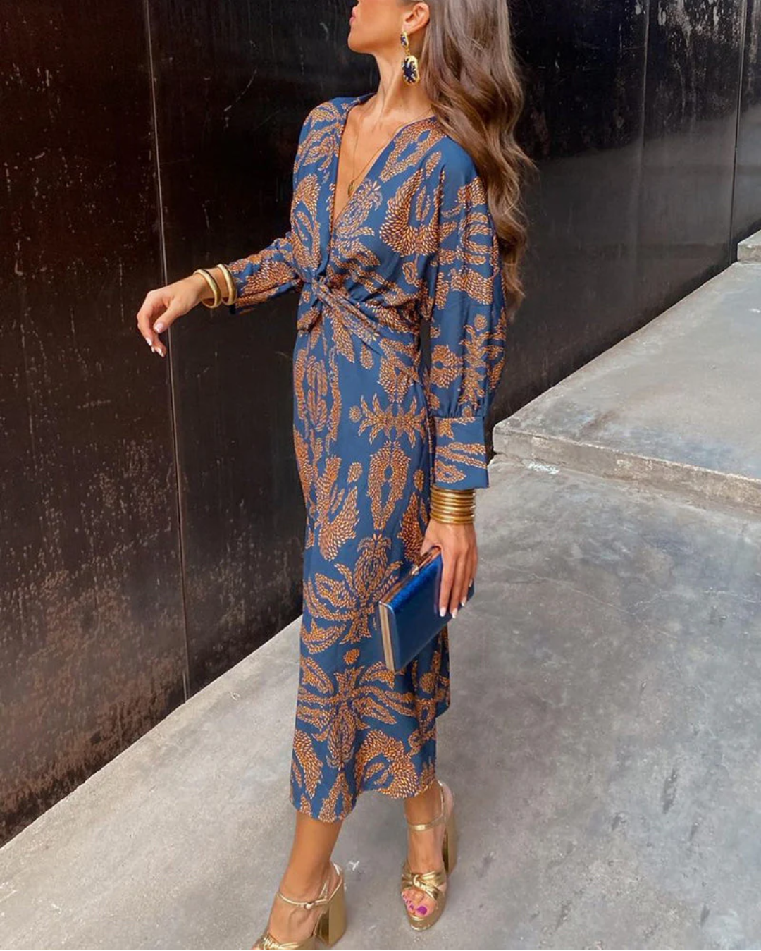 FRANCESCA | VESTIDO MIDI PRIMAVERA