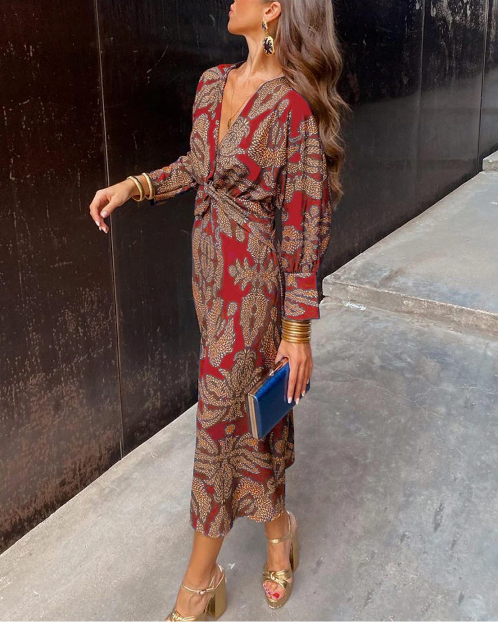 FRANCESCA | VESTIDO MIDI PRIMAVERA