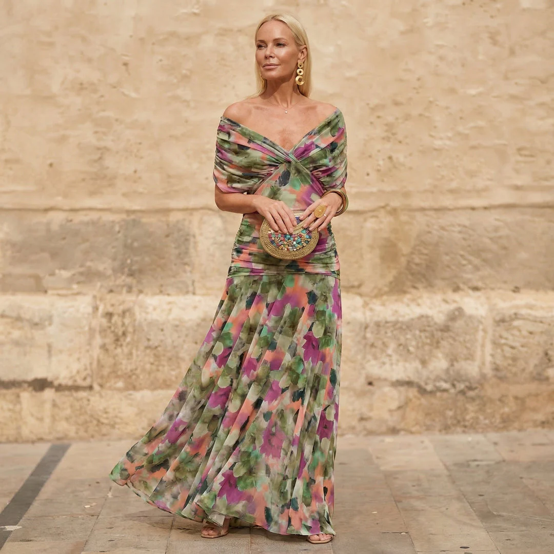 CHIARA | VESTIDO PLISADO PRIMAVERA