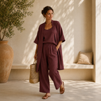 ISABELA™ | CONJUNTO DE LINO PREMIUM 3 PIEZAS