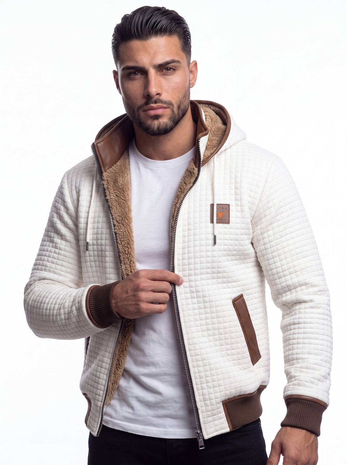 HONEIST | CHAQUETA BORREGO CON CAPUCHA