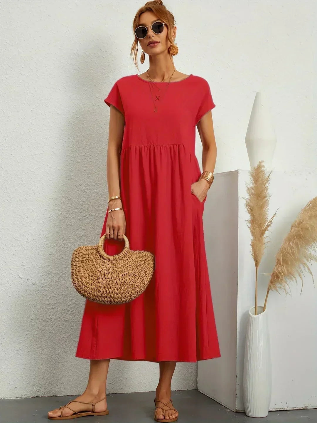 MARIETTA | VESTIDO FLUIDO CON ELEGANCIA ATEMPORAL