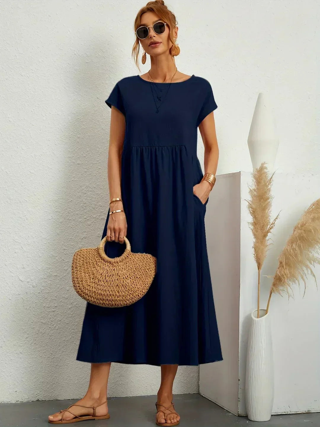 MARIETTA | VESTIDO FLUIDO CON ELEGANCIA ATEMPORAL