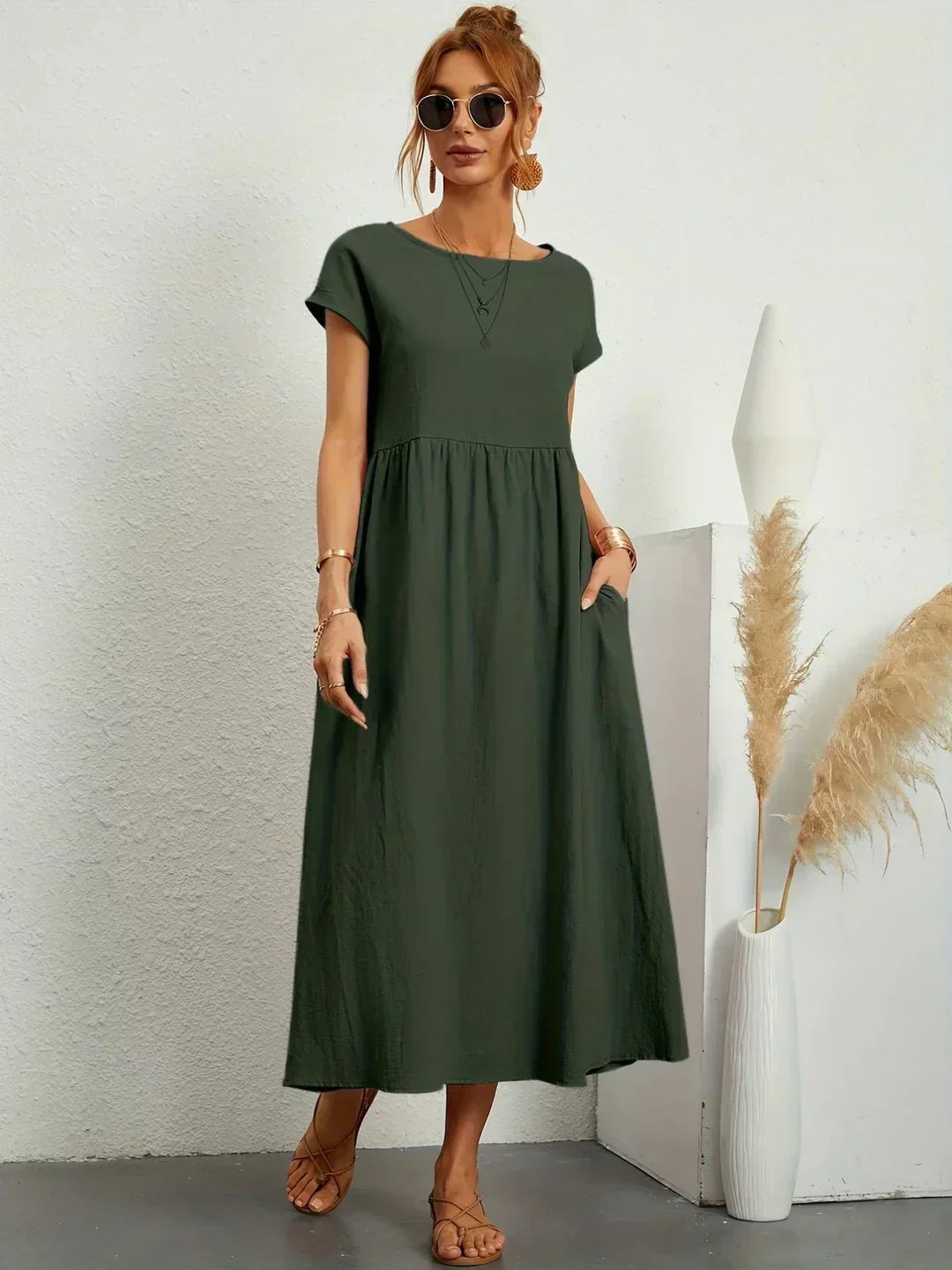MARIETTA | VESTIDO FLUIDO CON ELEGANCIA ATEMPORAL