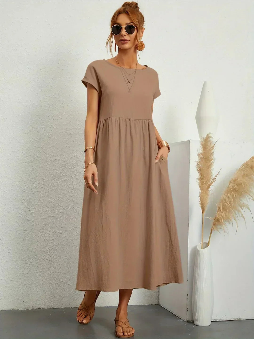 MARIETTA | VESTIDO FLUIDO CON ELEGANCIA ATEMPORAL
