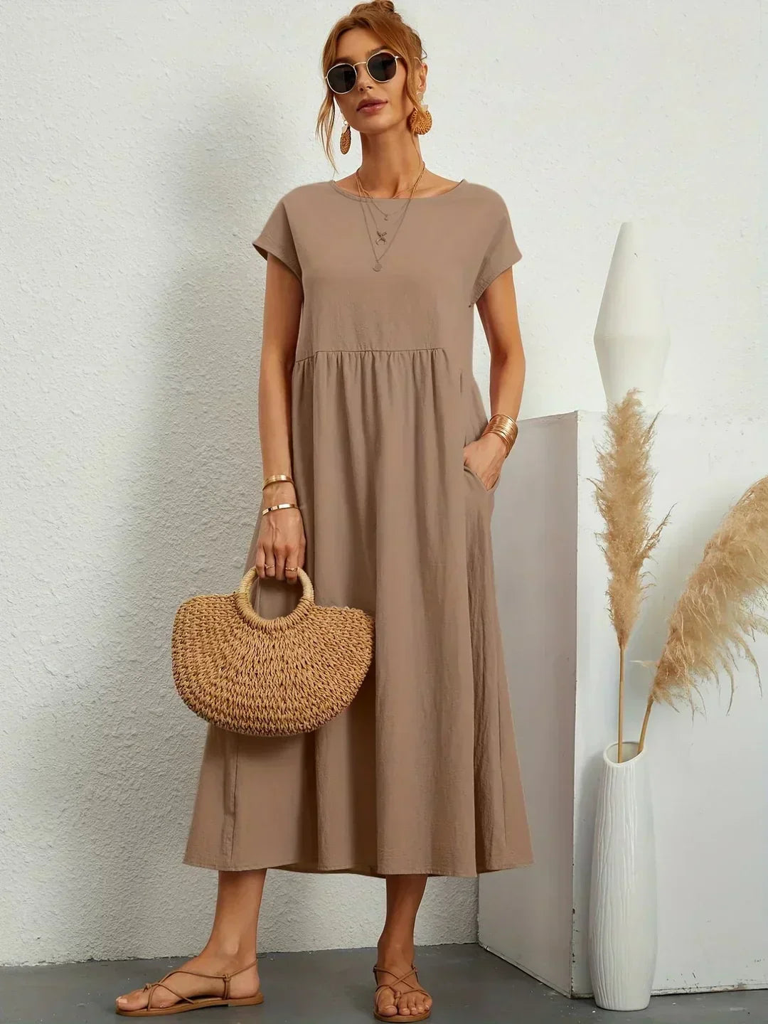 MARIETTA | VESTIDO FLUIDO CON ELEGANCIA ATEMPORAL