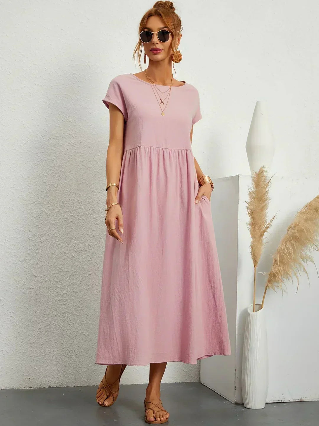 MARIETTA | VESTIDO FLUIDO CON ELEGANCIA ATEMPORAL