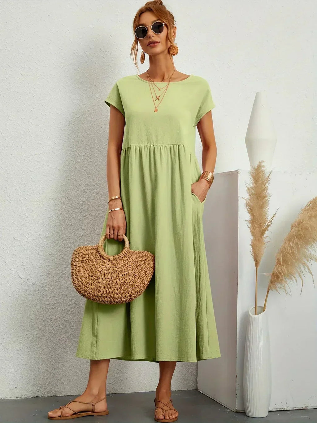 MARIETTA | VESTIDO FLUIDO CON ELEGANCIA ATEMPORAL